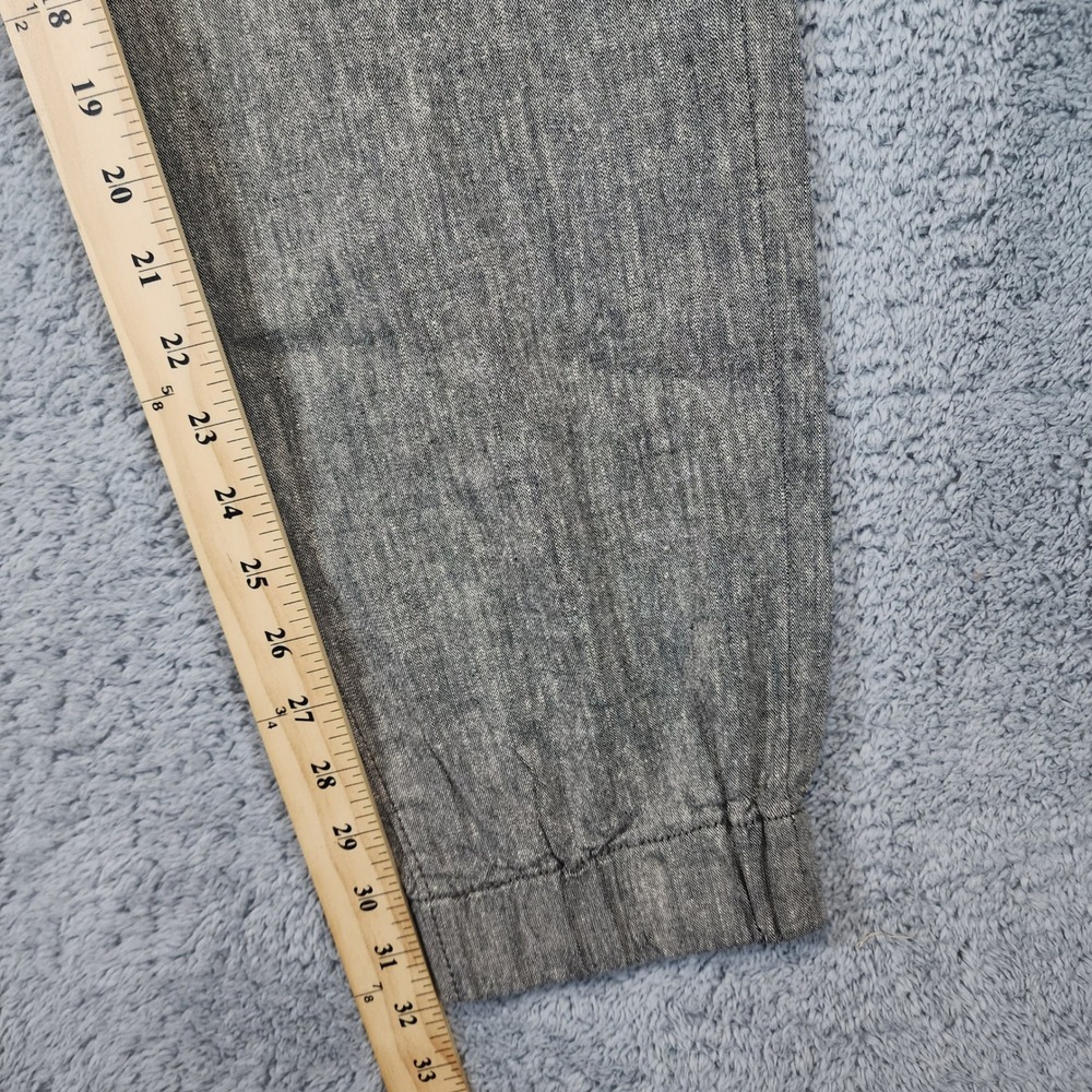 Levis Chambray Linen Cotton Pants Men 36x34 Fits 38x32 Gray Chino Tapered Casual - Picture 11 of 13